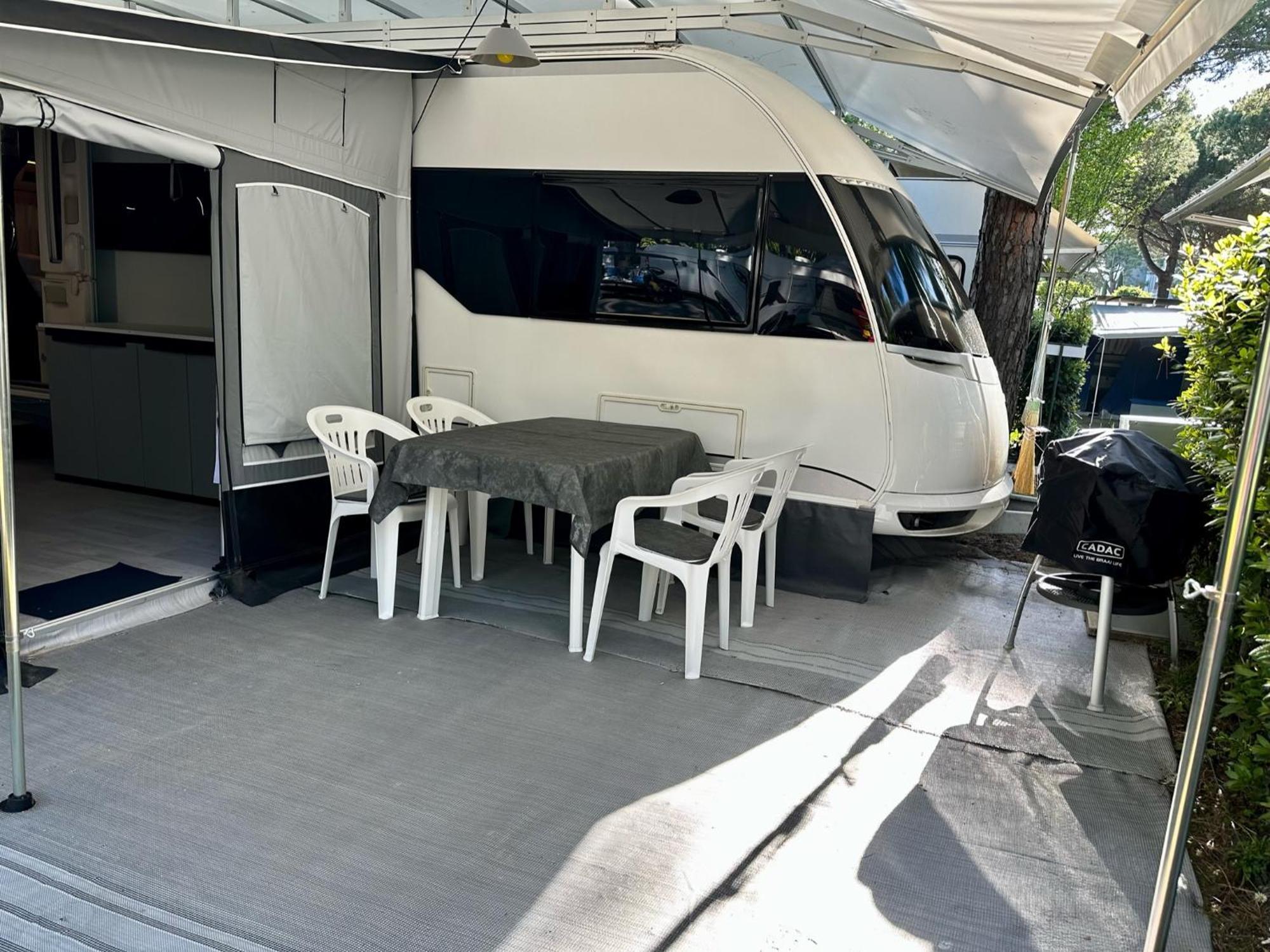 PS-Caravaning auf Union Lido - Wohnwagenvermietung Cavallino-Treporti Exterior foto