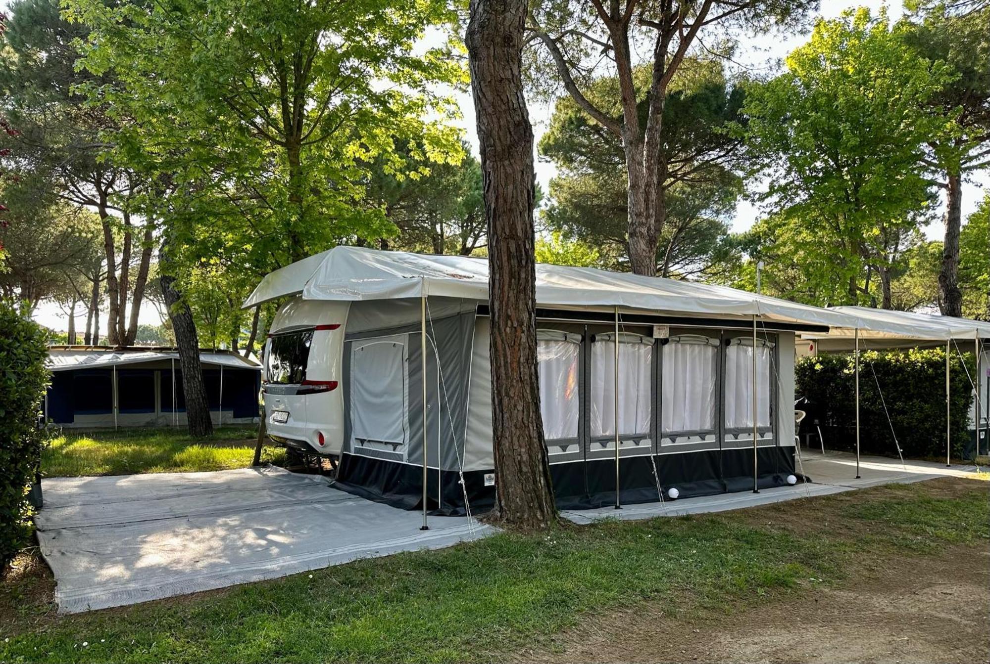 PS-Caravaning auf Union Lido - Wohnwagenvermietung Cavallino-Treporti Exterior foto